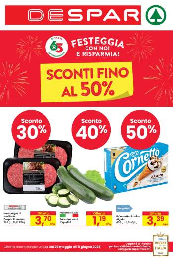 Volantino Despar - 29/5/2025 - 11/6/2025.