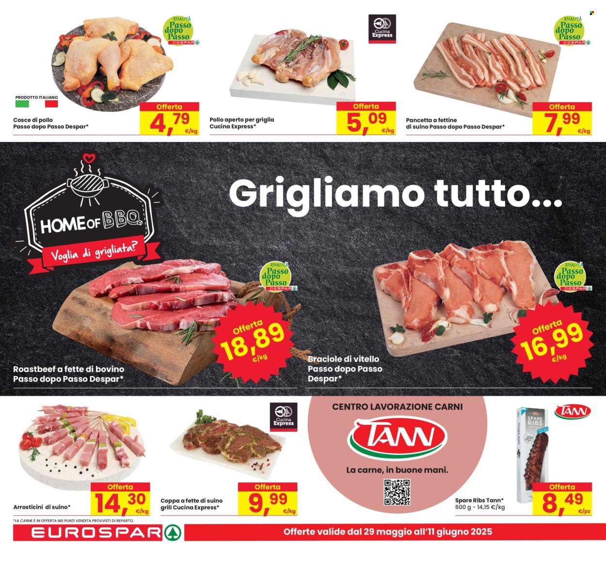 Volantino Eurospar - 29/5/2025 - 11/6/2025. Pagina 4
