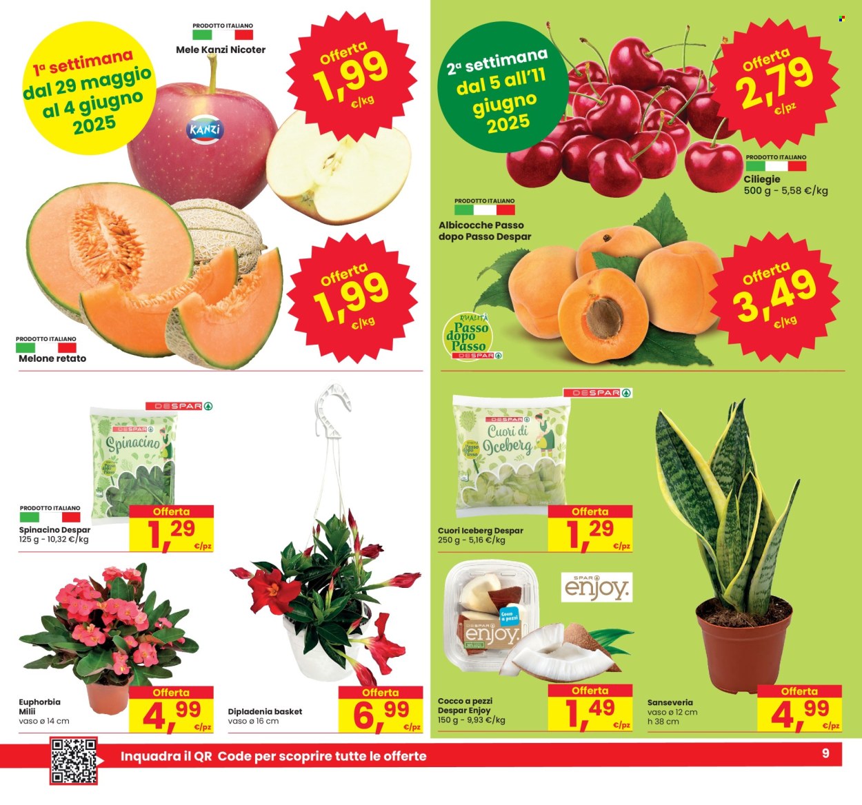 Volantino Eurospar - 29/5/2025 - 11/6/2025. Pagina 9