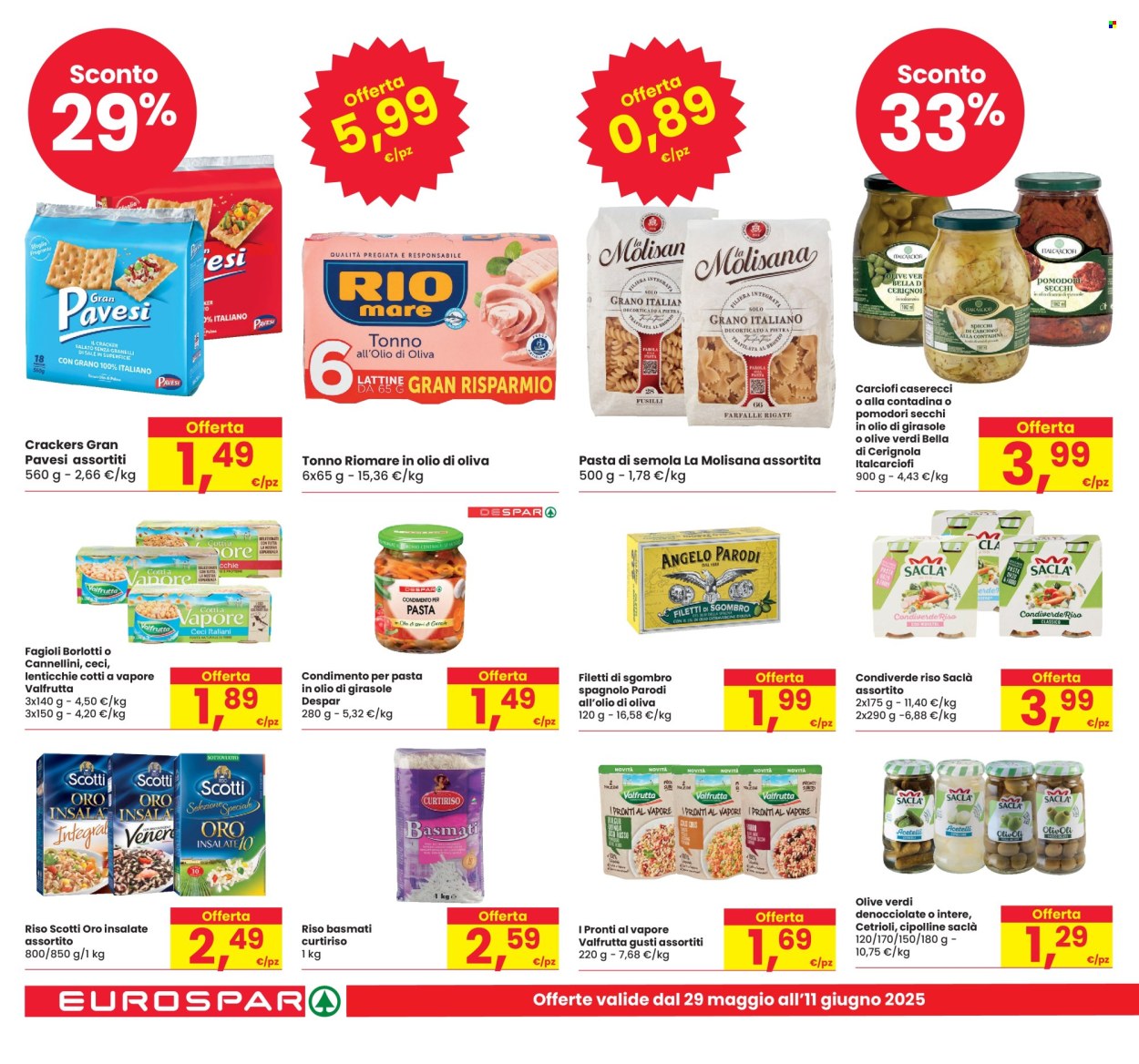 Volantino Eurospar - 29/5/2025 - 11/6/2025. Pagina 18