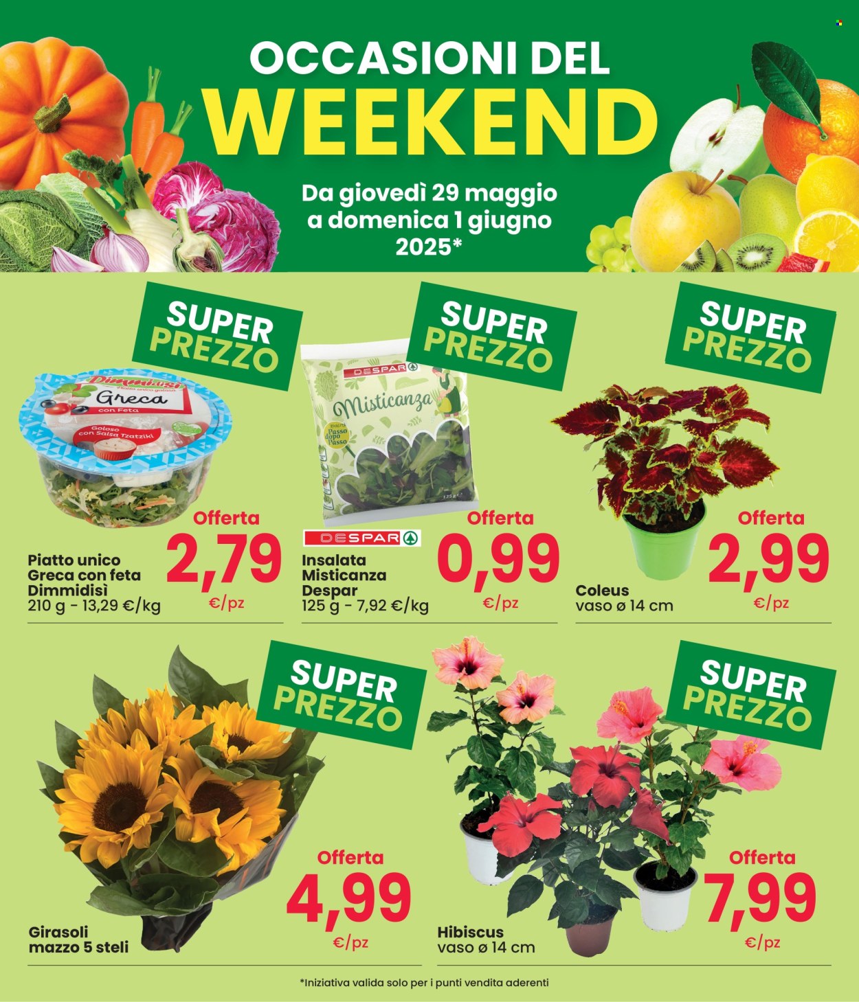 Volantino Eurospar - 29/5/2025 - 1/6/2025. Pagina 1