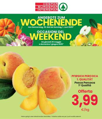 Volantino Eurospar - 29/5/2025 - 1/6/2025.