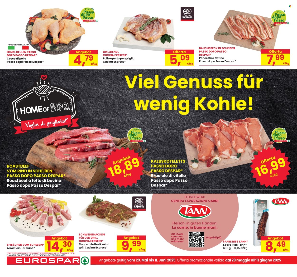 Volantino Eurospar - 29/5/2025 - 11/6/2025. Pagina 4