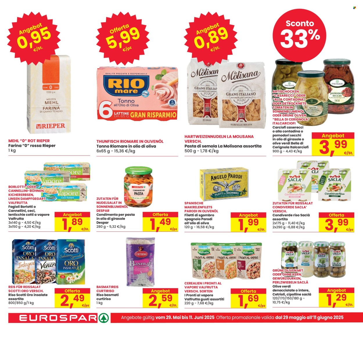 Volantino Eurospar - 29/5/2025 - 11/6/2025. Pagina 18