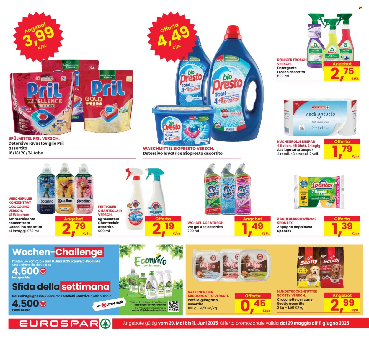 Volantino Eurospar - 29/5/2025 - 11/6/2025. Pagina 22