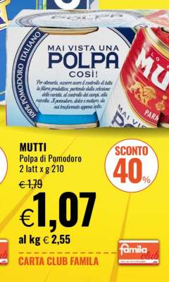 Mutti Polpa di pomodoro
