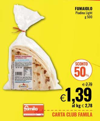 FUMAIOLO Piadina Light
