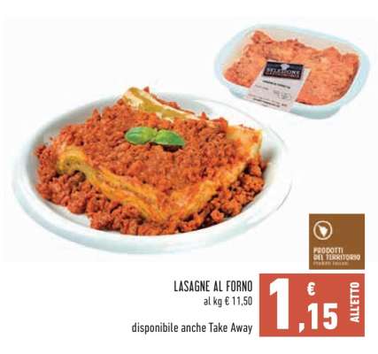 Lasagne al forno