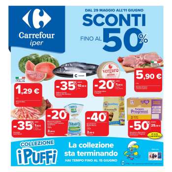 Volantino Carrefour - 29/5/2025 - 11/6/2025.