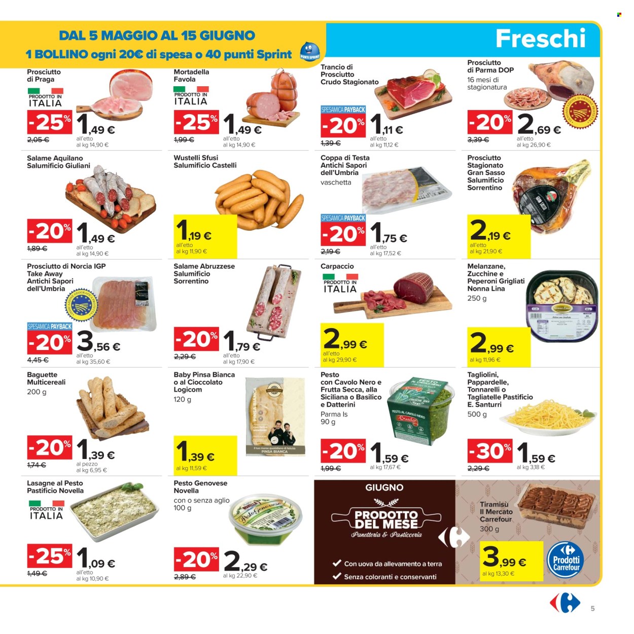 Volantino Carrefour - 29/5/2025 - 11/6/2025. Pagina 5