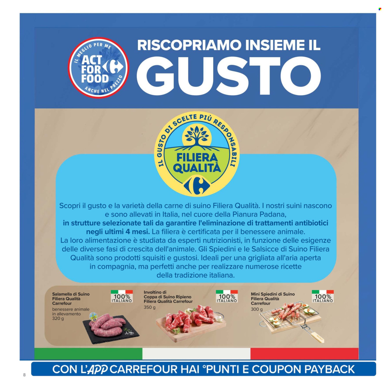 Volantino Carrefour - 29/5/2025 - 11/6/2025. Pagina 8