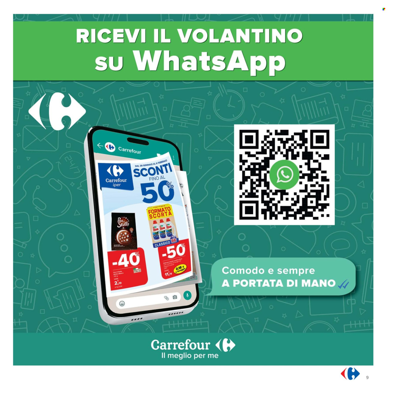 Volantino Carrefour - 29/5/2025 - 11/6/2025. Pagina 9