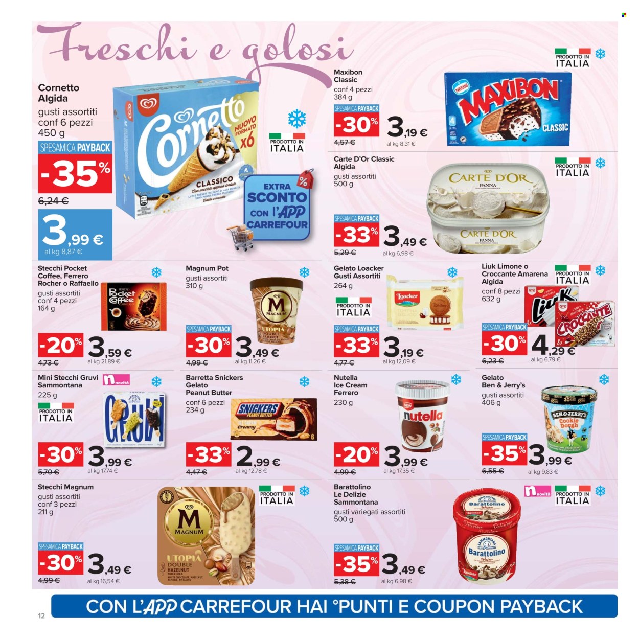 Volantino Carrefour - 29/5/2025 - 11/6/2025. Pagina 12