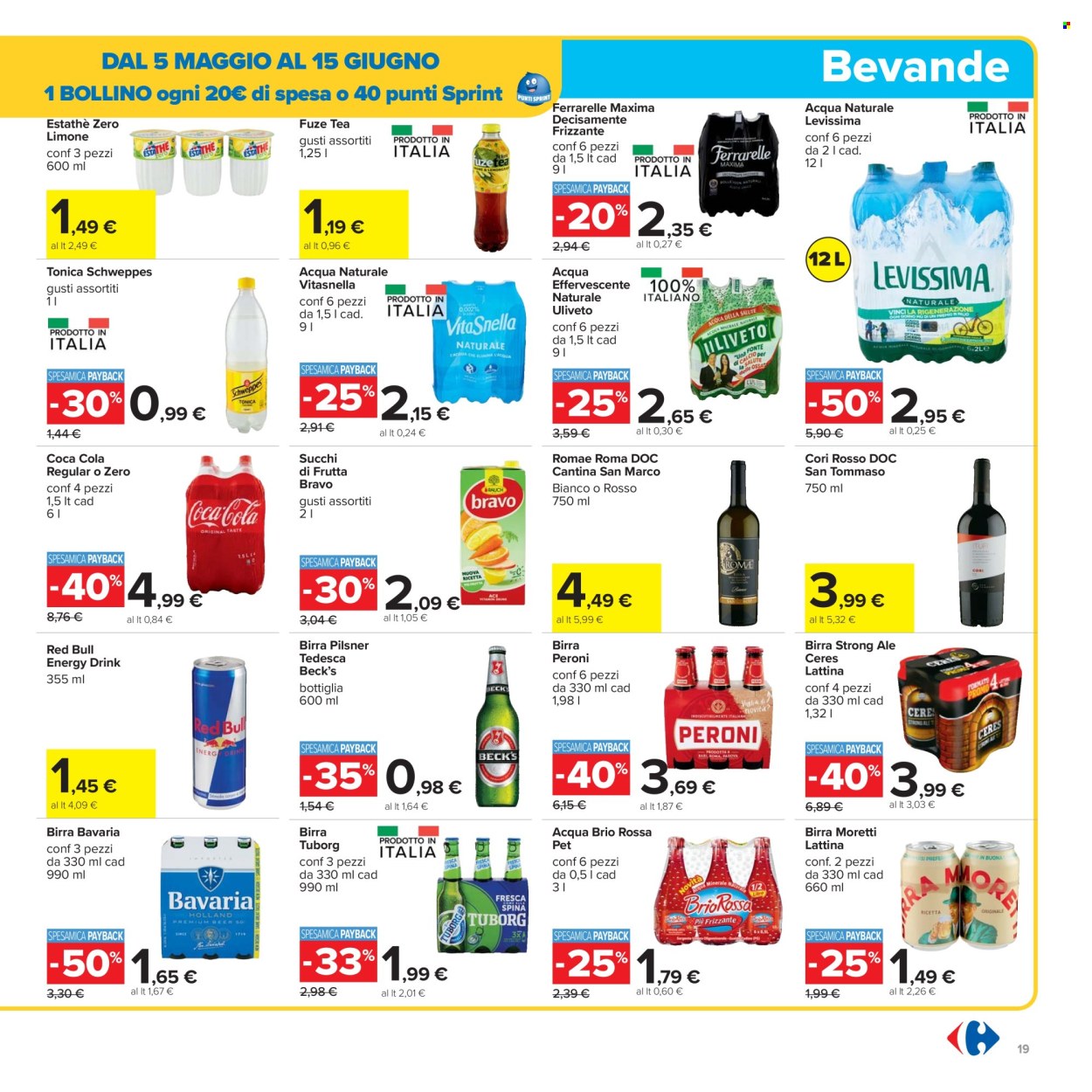 Volantino Carrefour - 29/5/2025 - 11/6/2025. Pagina 19