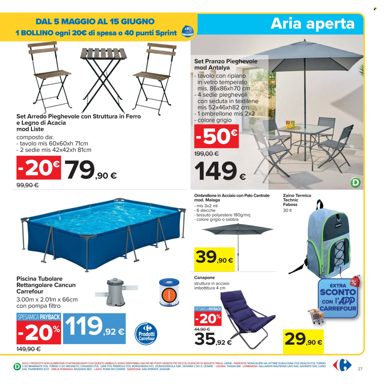 Volantino Carrefour - 29/5/2025 - 11/6/2025. Pagina 27