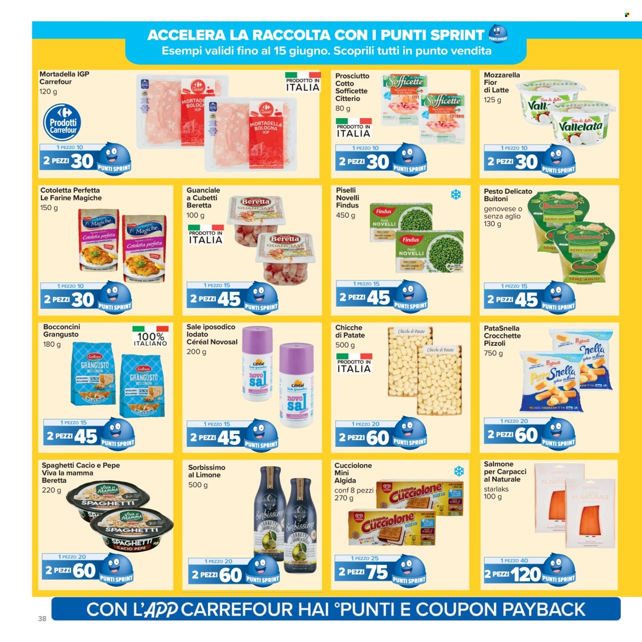 Volantino Carrefour - 29/5/2025 - 11/6/2025. Pagina 38