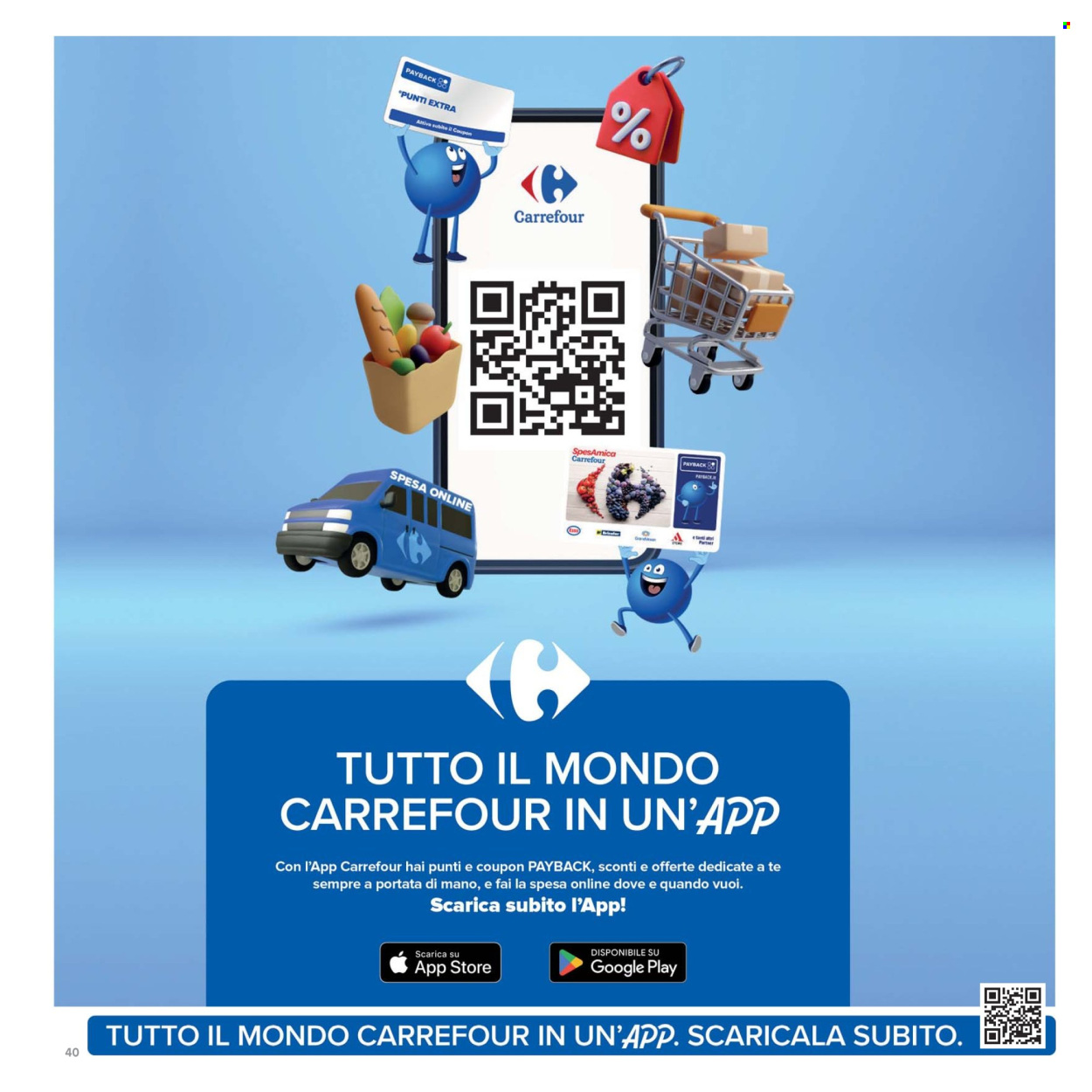 Volantino Carrefour - 29/5/2025 - 11/6/2025. Pagina 40