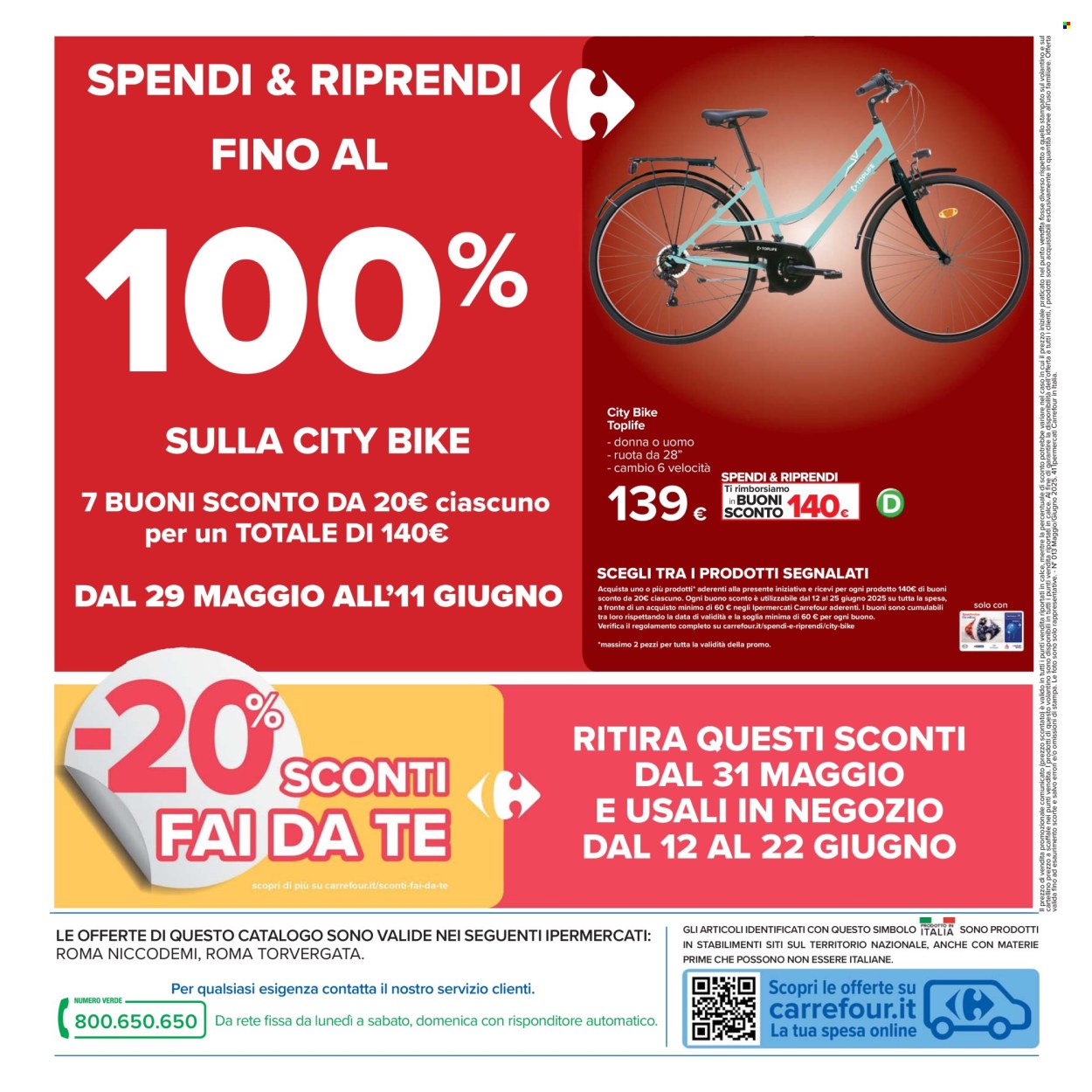Volantino Carrefour - 29/5/2025 - 11/6/2025. Pagina 42
