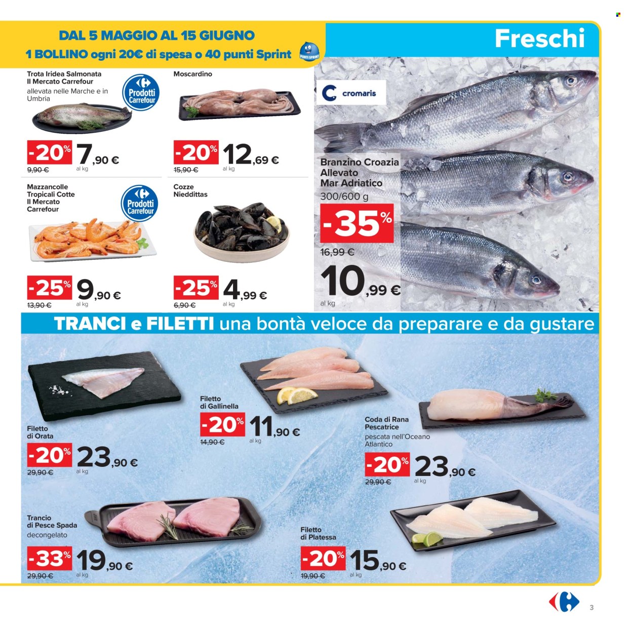 Volantino Carrefour - 29/5/2025 - 11/6/2025. Pagina 3