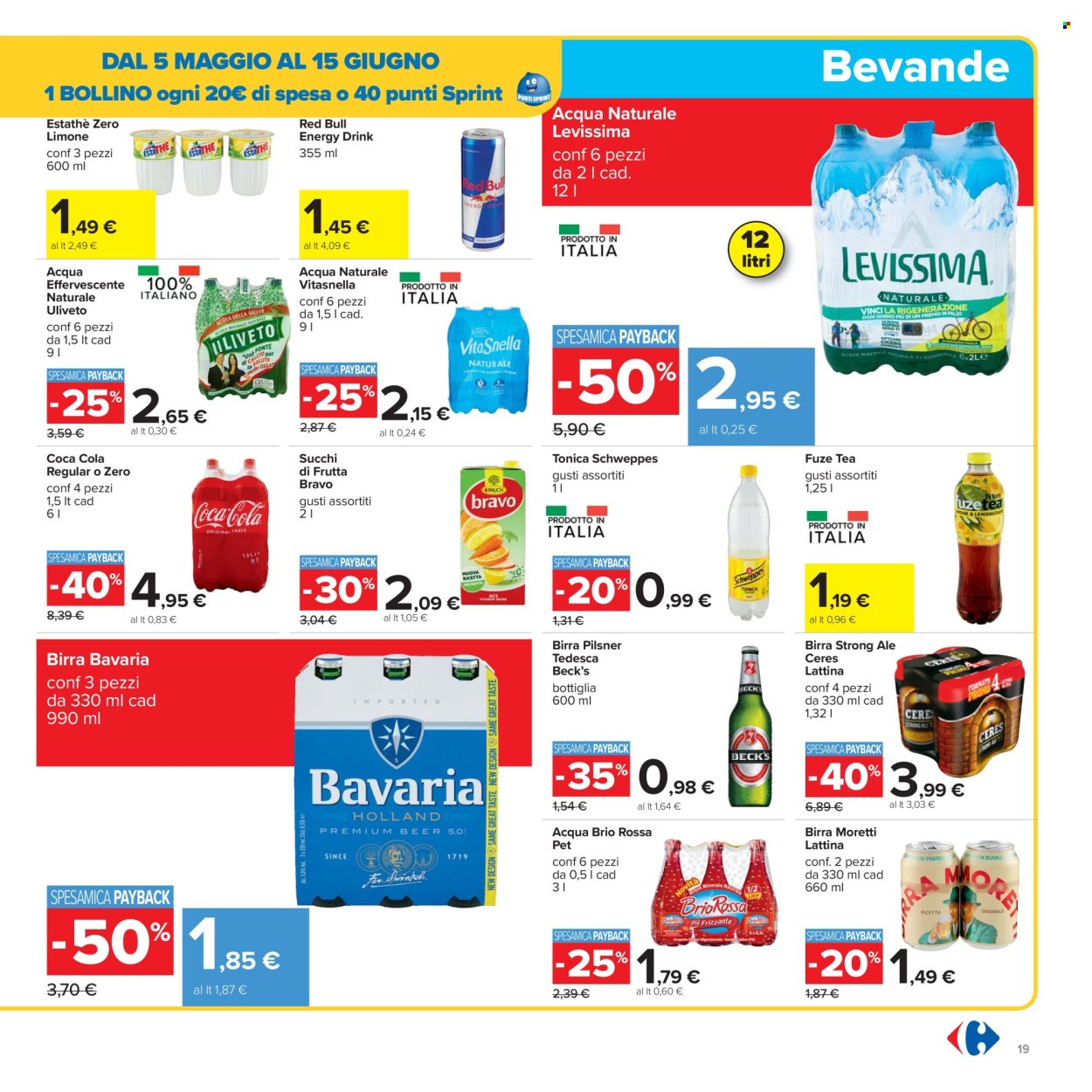 Volantino Carrefour - 29/5/2025 - 11/6/2025. Pagina 19