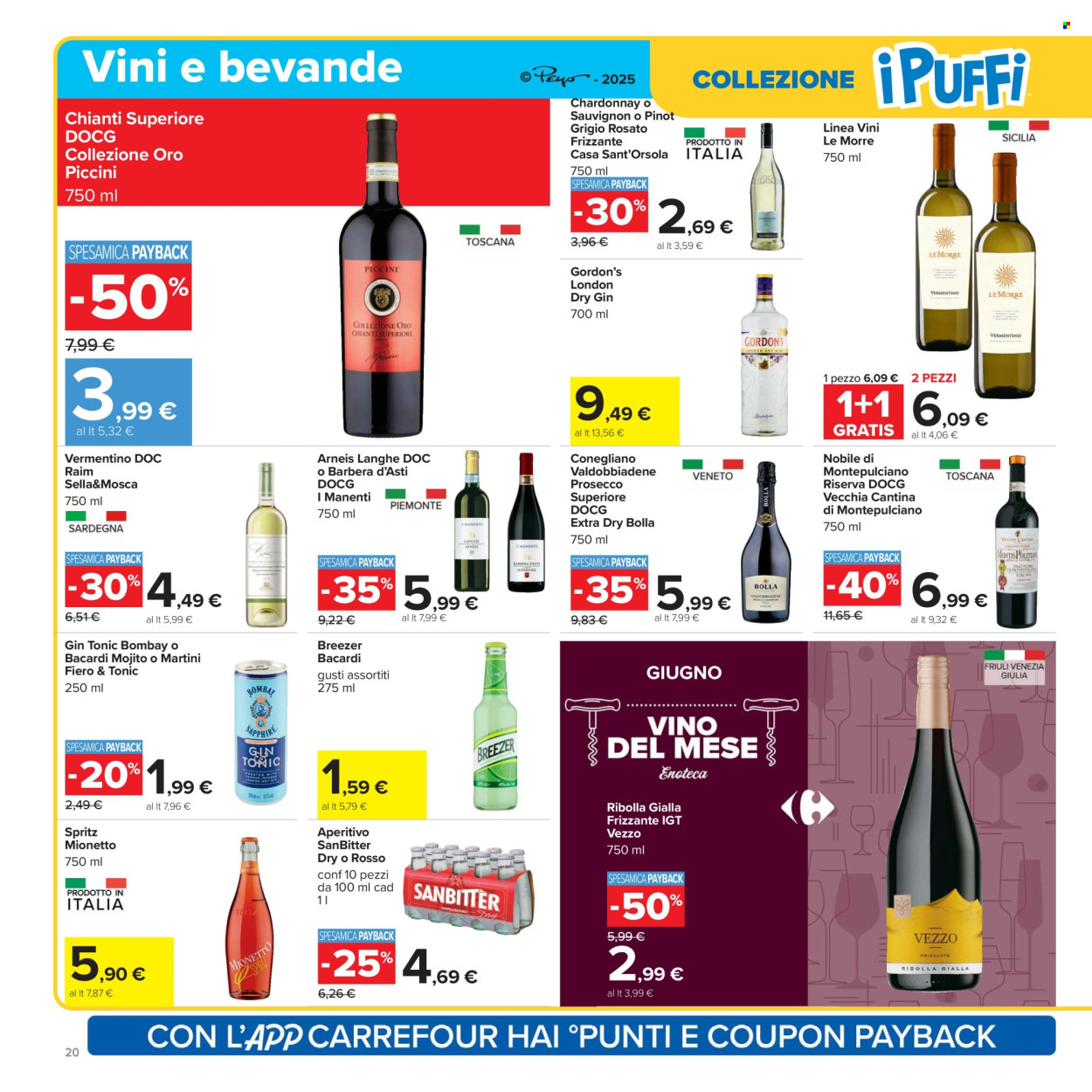 Volantino Carrefour - 29/5/2025 - 11/6/2025. Pagina 20