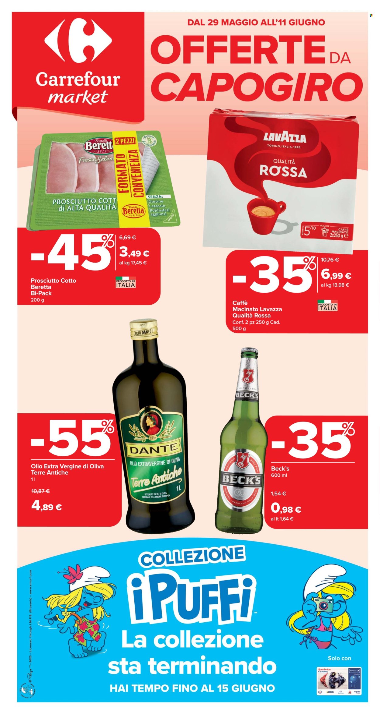 Leták Carrefour - 29.5.2025 - 11.6.2025. Strana 1