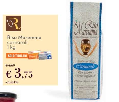 RISO MAREMMA carnaroli
