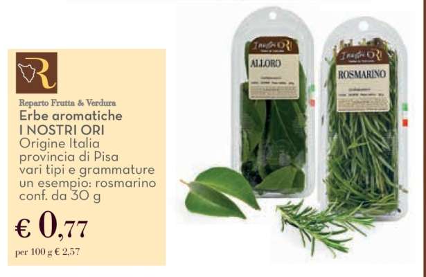 Erbe aromatiche I NOSTRI ORI