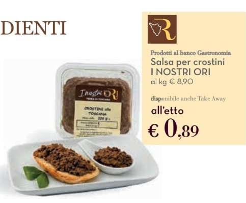 Salsa per crostini I NOSTRI ORI