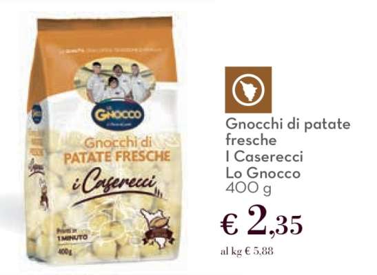 Gnocchi di patate fresche I Caserecci