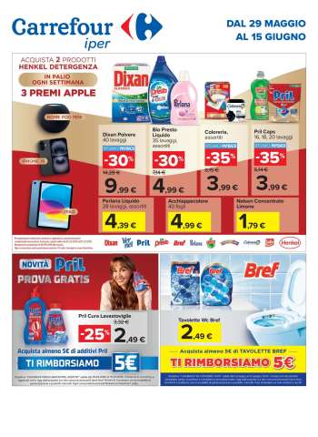 Volantino Carrefour - 29/5/2025 - 15/6/2025.