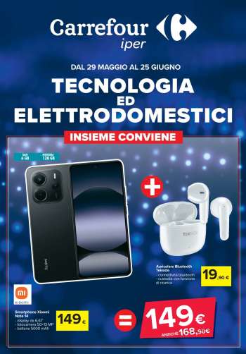 Volantino Carrefour - 29/5/2025 - 25/6/2025.