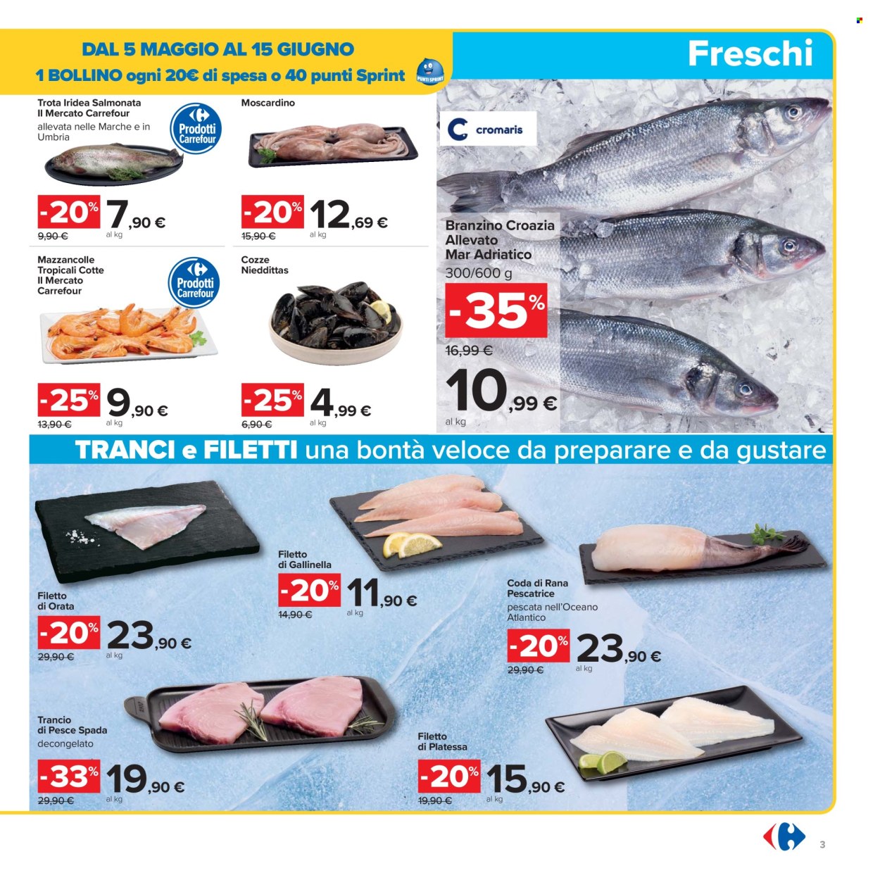 Volantino Carrefour - 29/5/2025 - 11/6/2025. Pagina 3