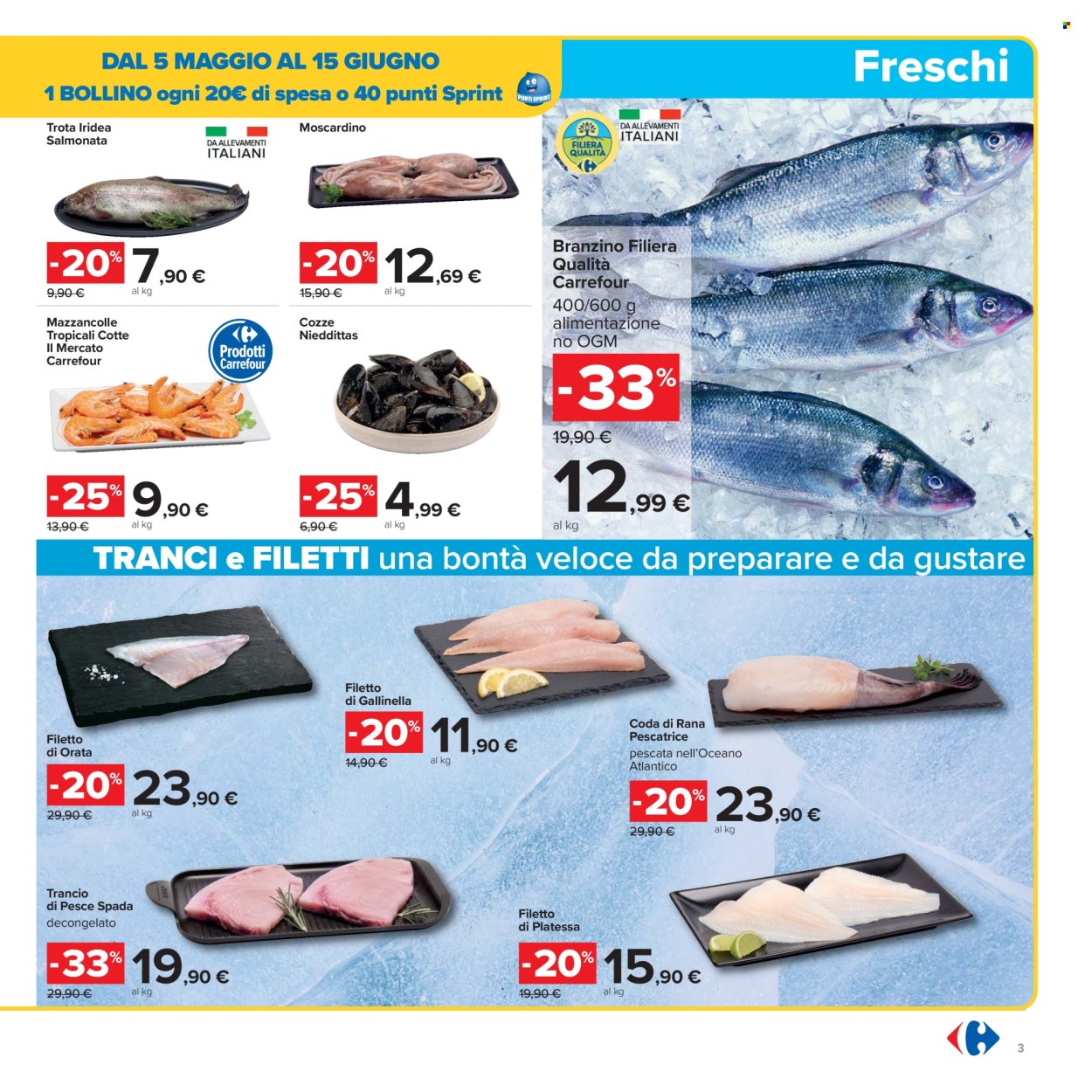 Volantino Carrefour - 29/5/2025 - 11/6/2025. Pagina 3