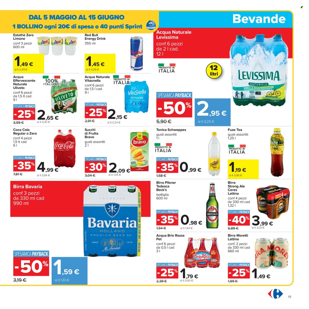 Volantino Carrefour - 29/5/2025 - 11/6/2025. Pagina 19