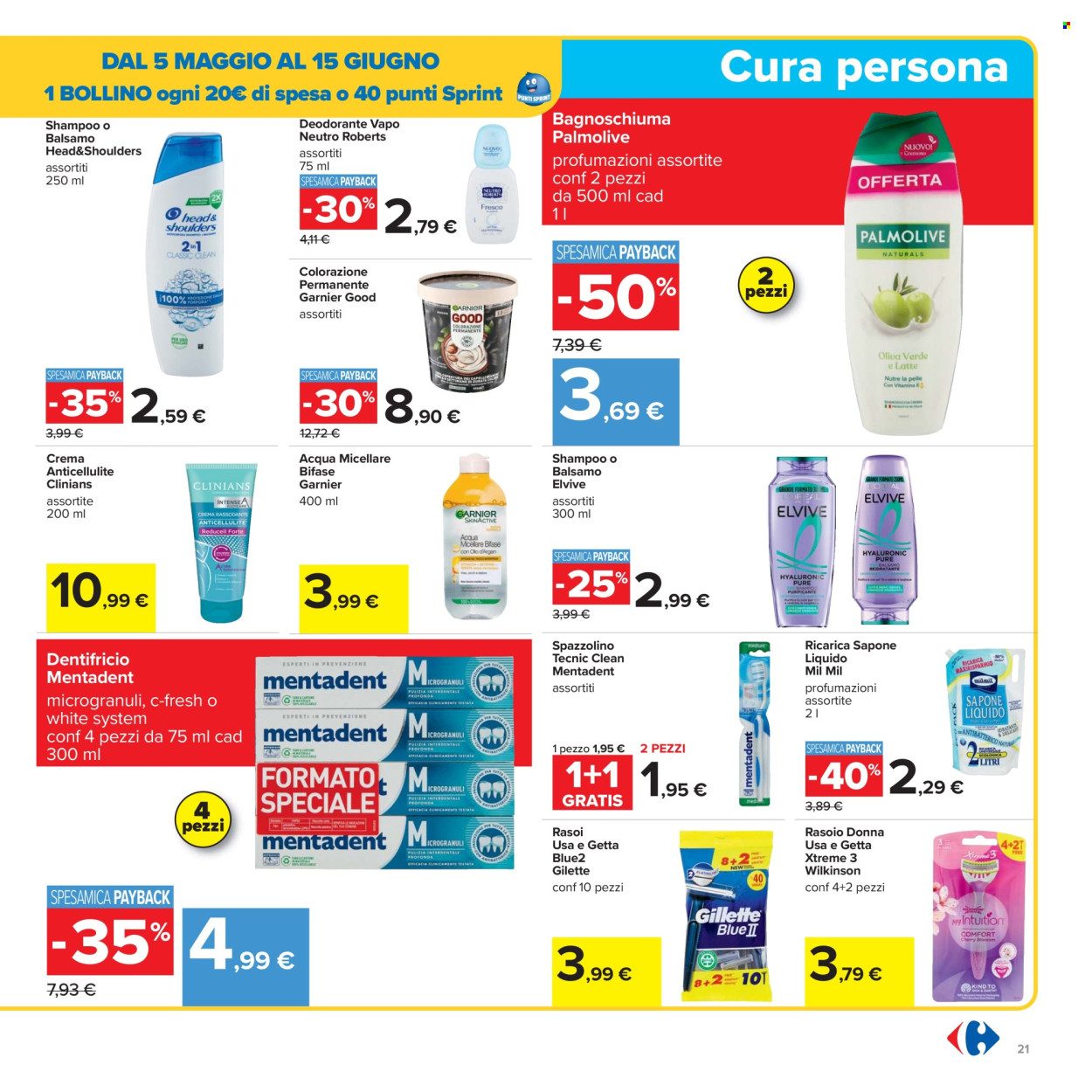 Volantino Carrefour - 29/5/2025 - 11/6/2025. Pagina 21