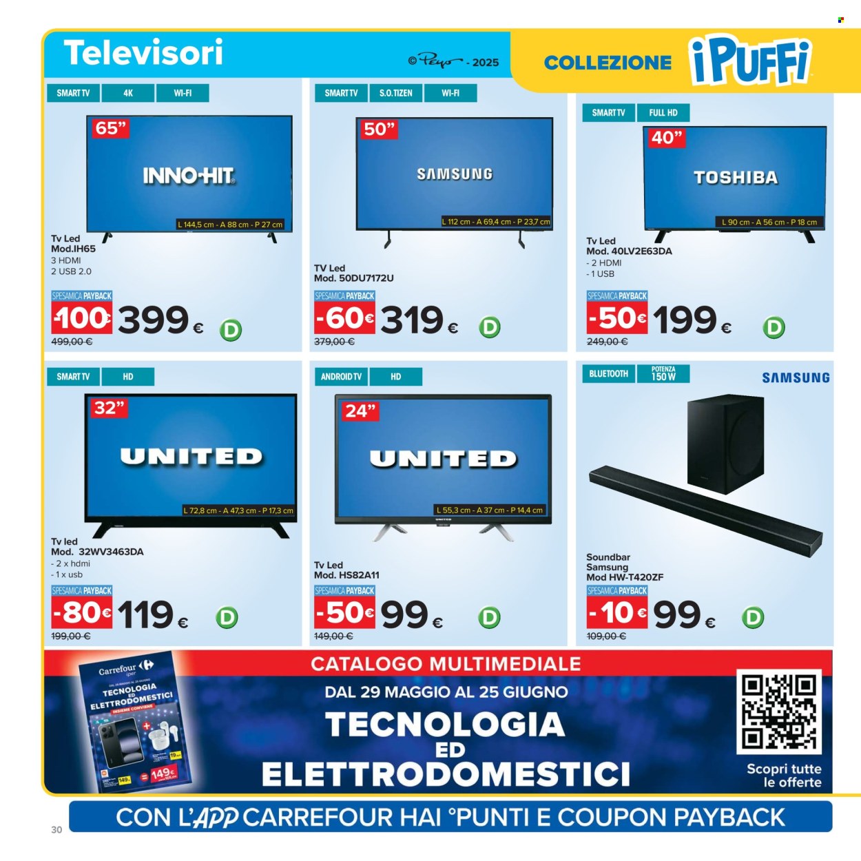 Volantino Carrefour - 29/5/2025 - 11/6/2025. Pagina 30