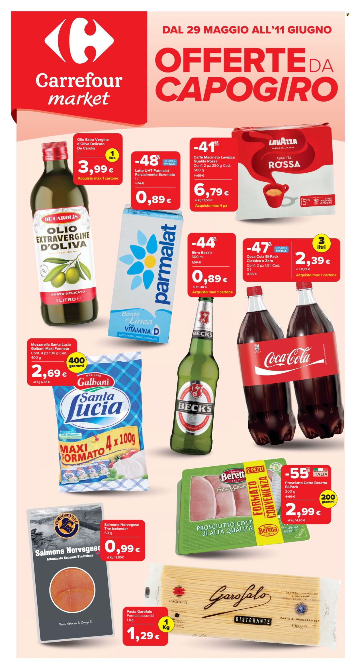 Volantino Carrefour - 29/5/2025 - 11/6/2025. Pagina 1