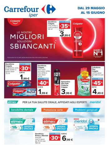 Volantino Carrefour - 29/5/2025 - 15/6/2025.