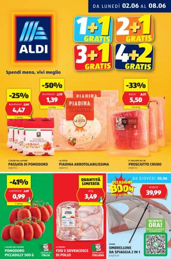 Volantino Aldi - 2/6/2025 - 8/6/2025.
