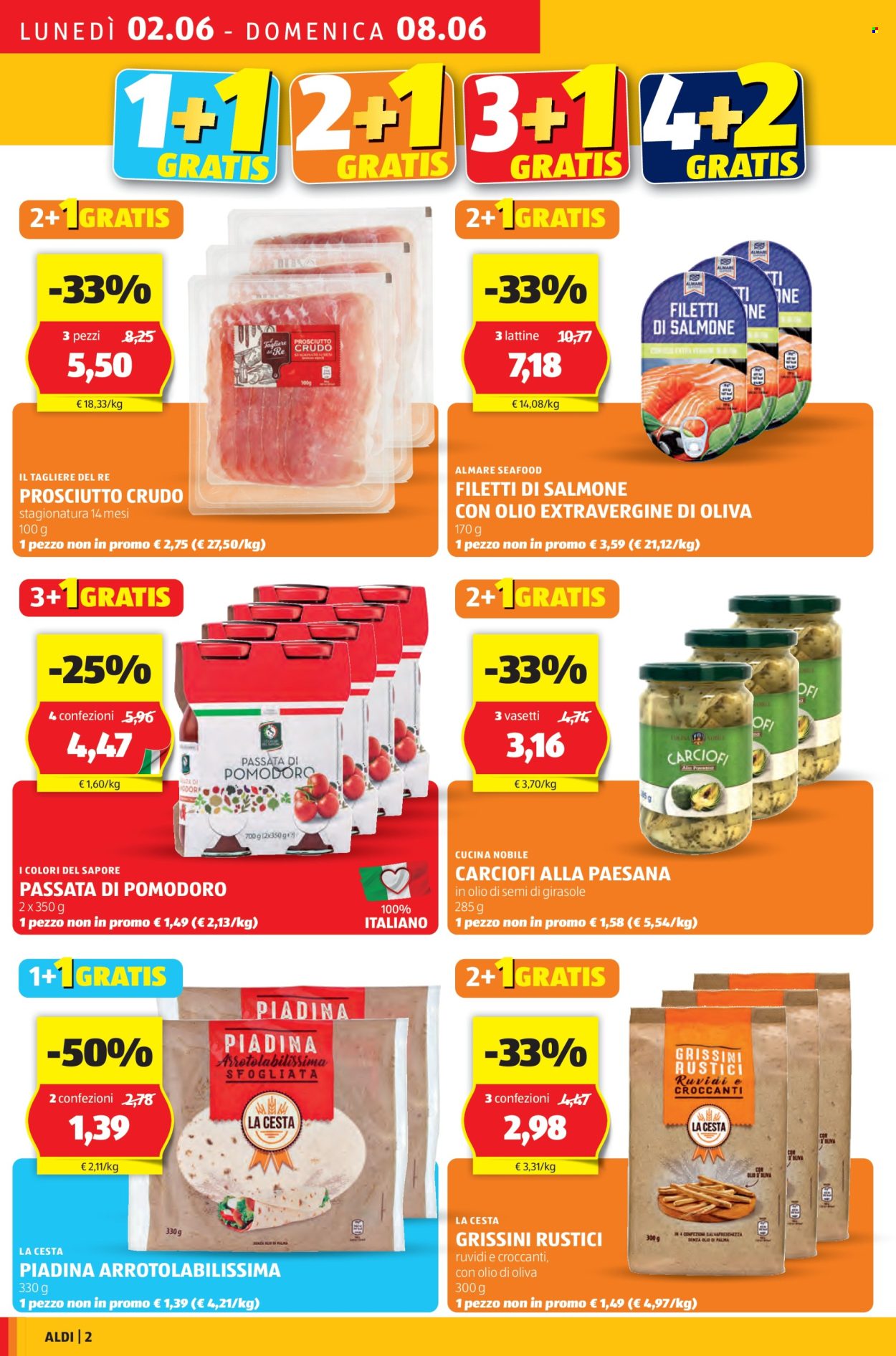 Volantino Aldi - 2/6/2025 - 8/6/2025. Pagina 2