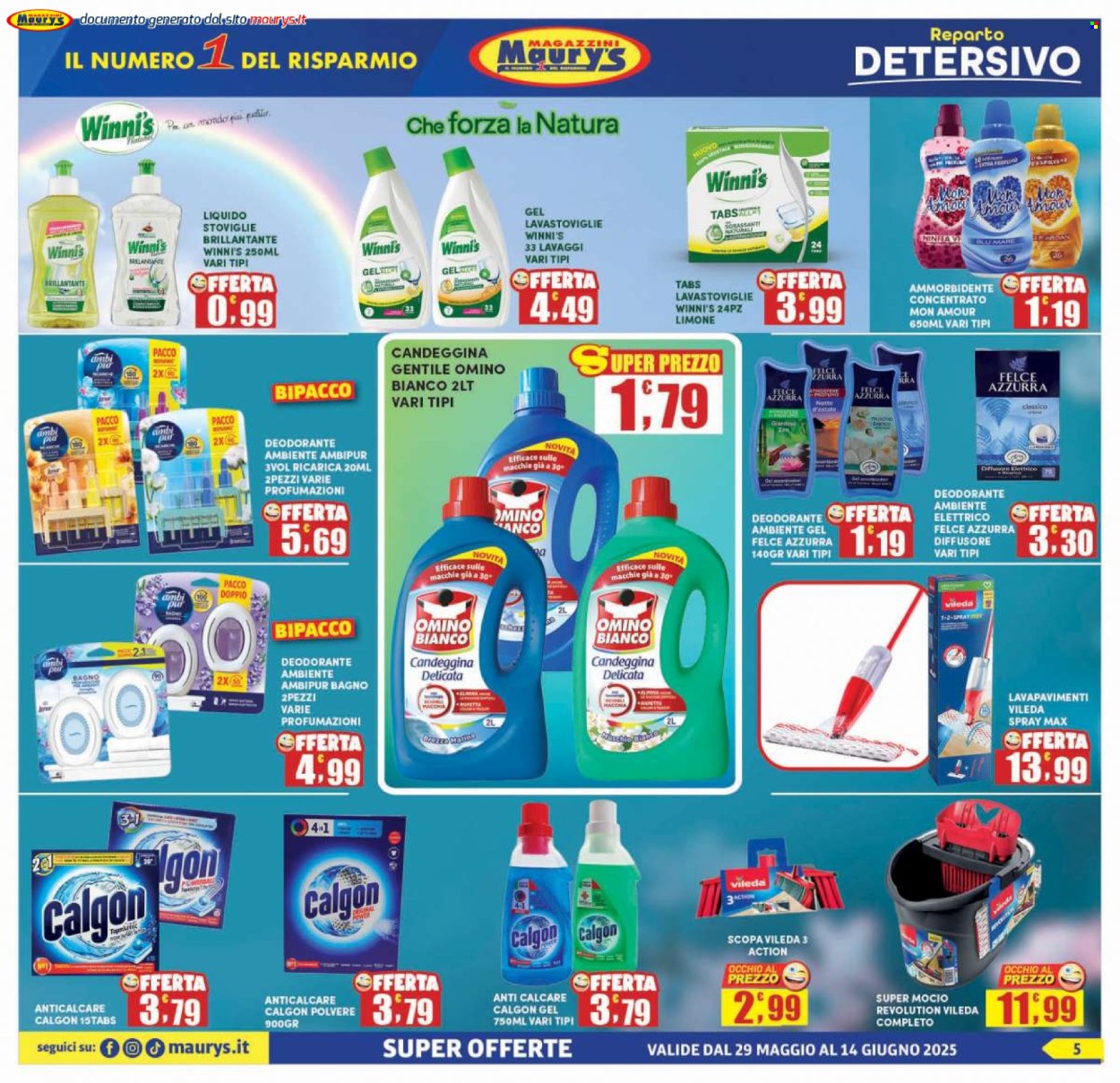 Volantino Maury's - 29/5/2025 - 14/6/2025. Pagina 5