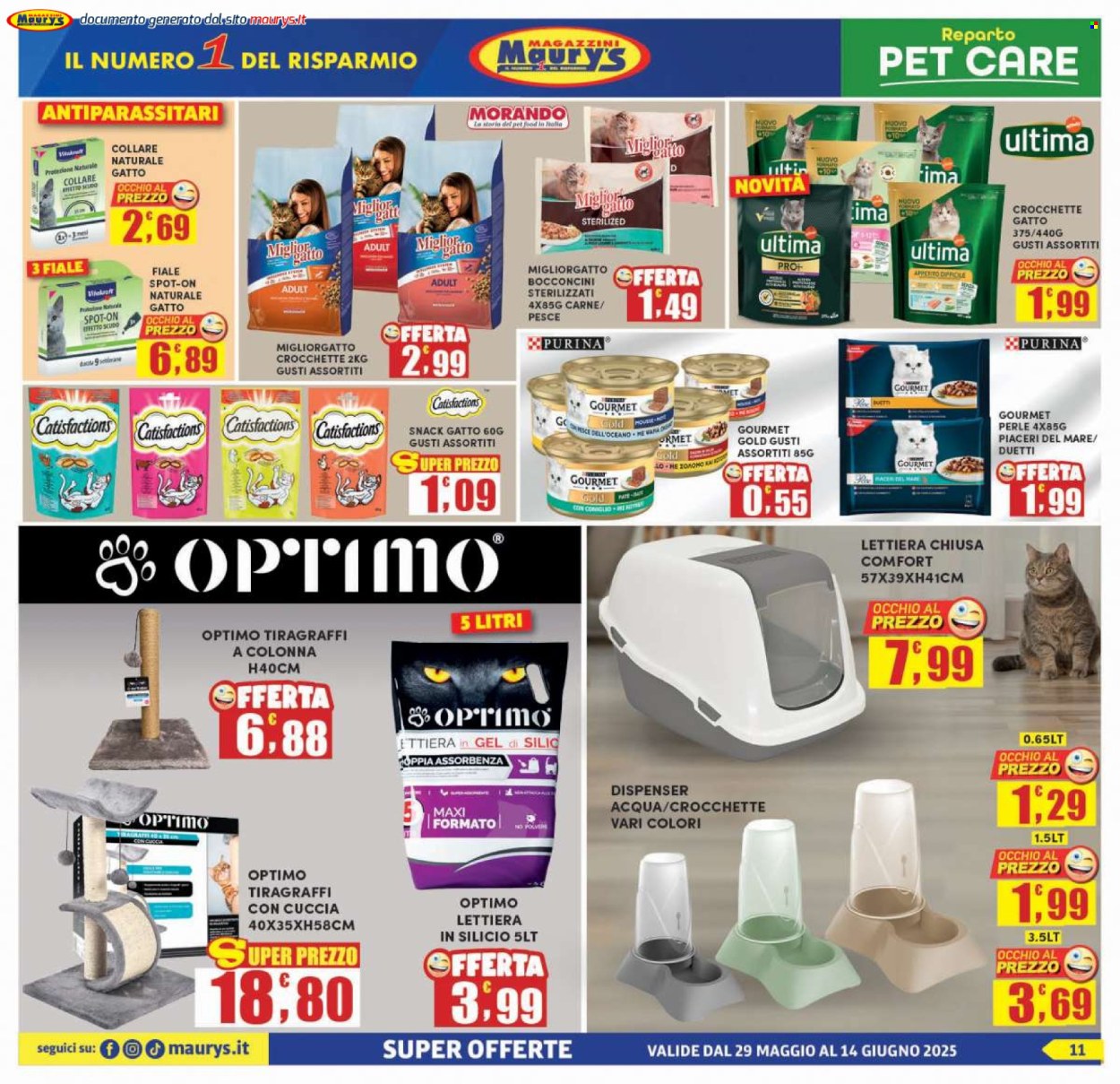Volantino Maury's - 29/5/2025 - 14/6/2025. Pagina 11