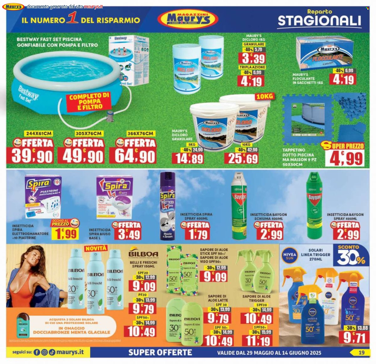 Volantino Maury's - 29/5/2025 - 14/6/2025. Pagina 19