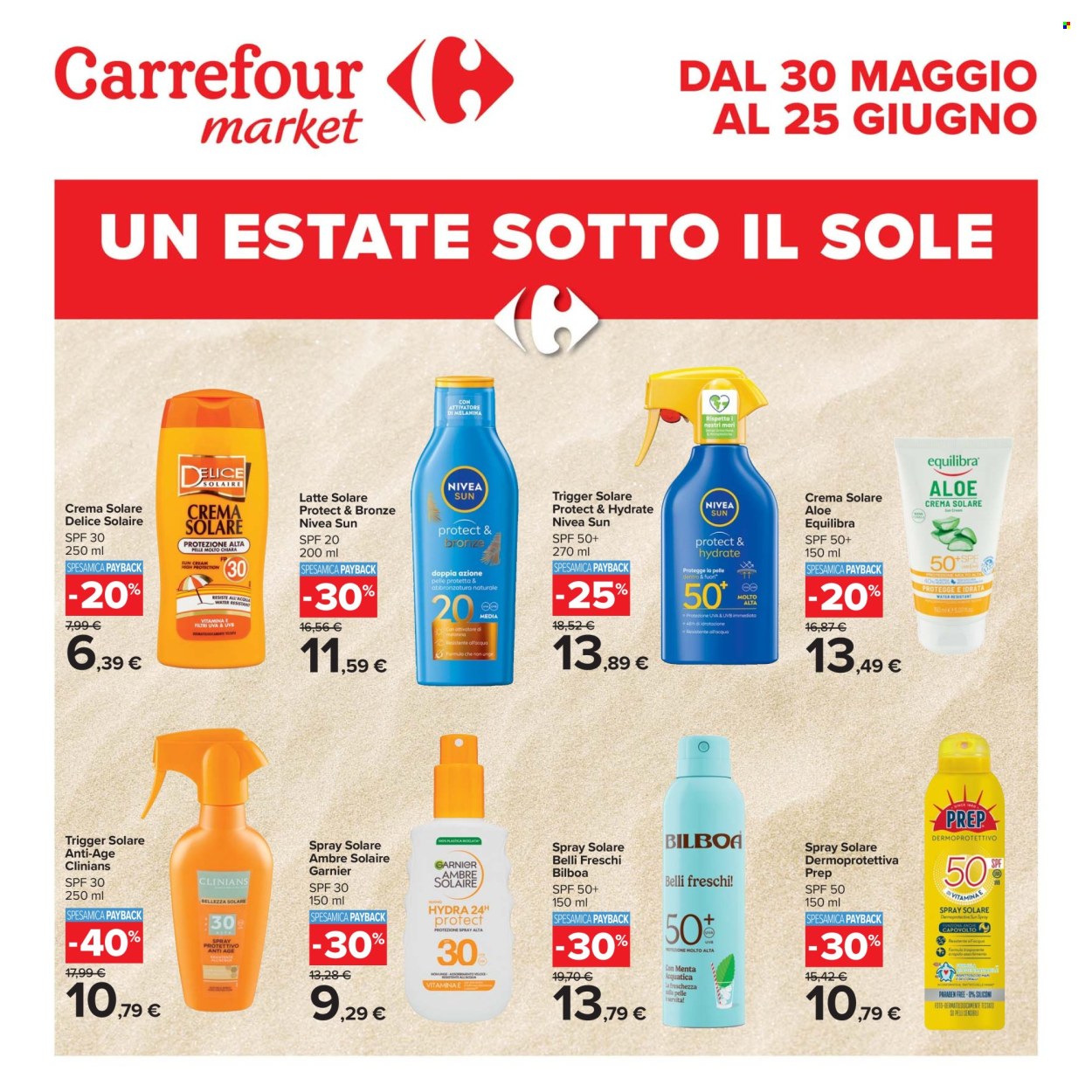 Leták Carrefour - 30.5.2025 - 25.6.2025. Strana 1