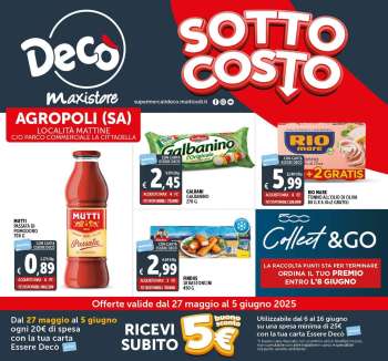 Volantino Deco - 27/5/2025 - 5/6/2025.