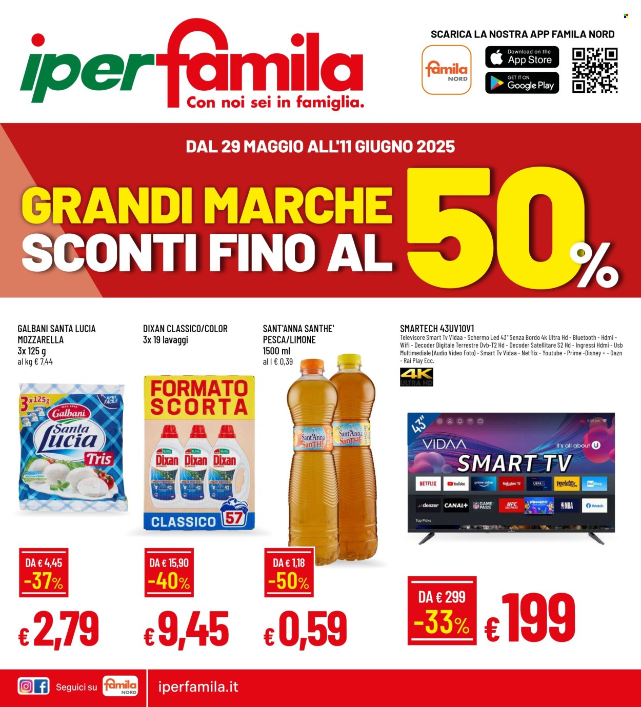 Volantino Famila - 29/5/2025 - 11/6/2025. Pagina 1