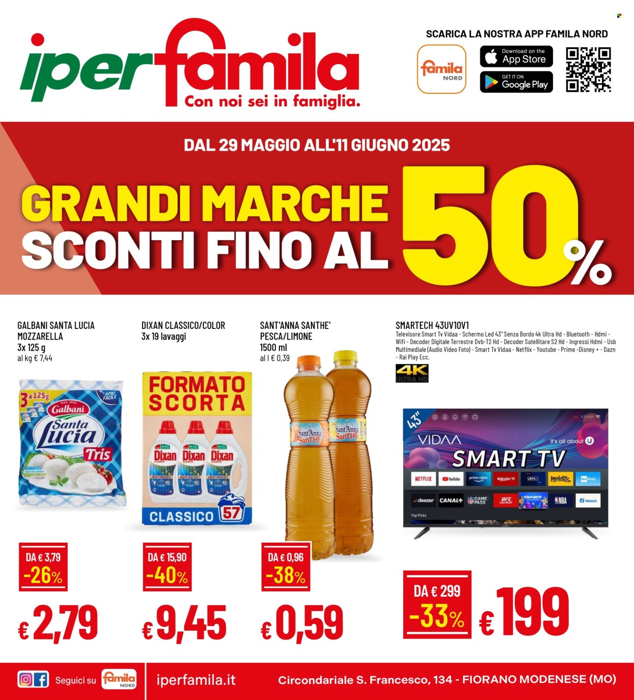 Volantino Famila - 29/5/2025 - 11/6/2025. Pagina 1