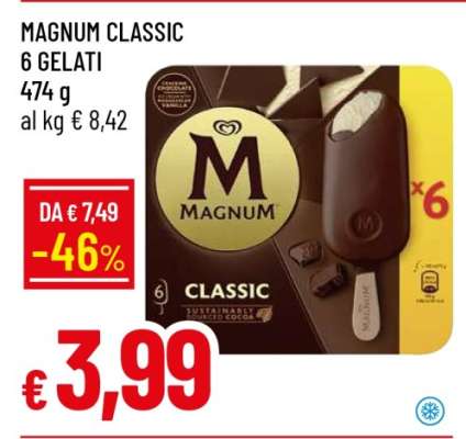 MAGNUM CLASSIC 6 GELATI
