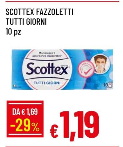 SCOTTEX FAZZOLETTI TUTTI GIORNI
